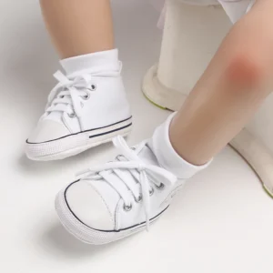 Infant Toddler Anti-slip Baby Shoes Baby Canvas Classic Sneakers Shoes For Baby Boy's or Girl's First Walkers Shoes
